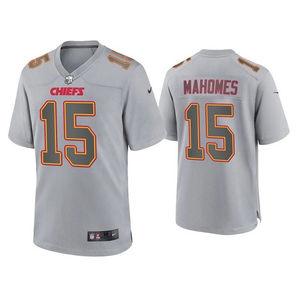 Men's Kansas City Chiefs #15 Patrick Mahomes Atmosphere Fashion Stitched Game Jersey Men's Kansas City Chiefs #15 Patrick Mahomes Atmosphere Fashion Stitched Game Jersey